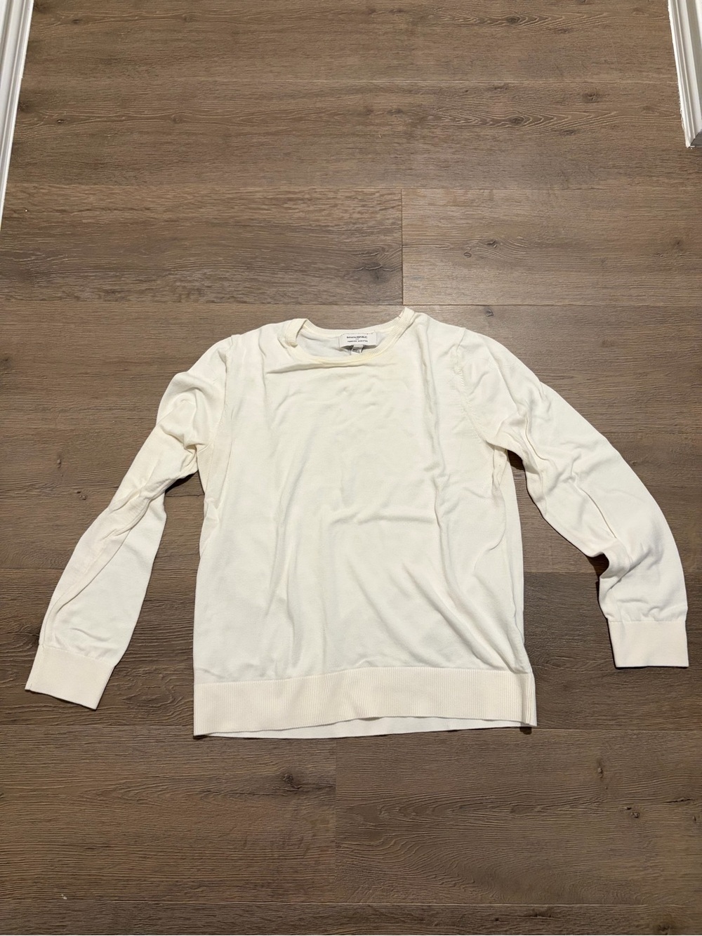Women’s Lightweight Crewneck Sweater - Cream